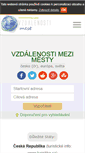 Mobile Screenshot of cz.vzdalenosti-mesty.himmera.com