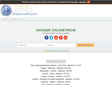 Tablet Screenshot of it.distanze-chilometriche.himmera.com
