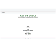 Tablet Screenshot of mapsofworld.himmera.com