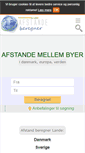 Mobile Screenshot of dk.afstande.himmera.com